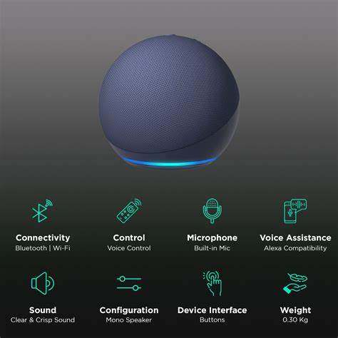 Amazon Echo Dot 5. Gen Azul Alexa