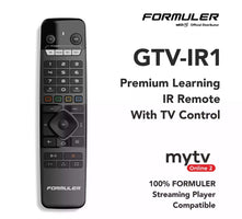 Mando Formuler Universal GTV-IR1 – Compatível com todos os modelos Formuler (Z7+, Z8, Z10 SE, Z11, Z12, GTV)