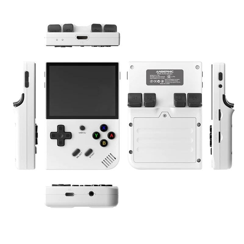 Anbernic RG35XX Plus 64GB Branco – Consola Retro Portátil com WiFi, Bluetooth e HDMI