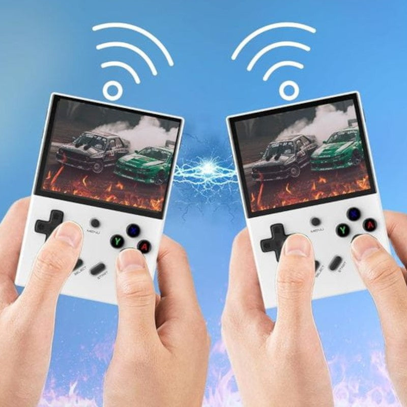 Anbernic RG35XX Plus 64GB Branco – Consola Retro Portátil com WiFi, Bluetooth e HDMI