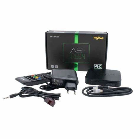 Amiko A9 Green Plus Box IPTV – Android 4K