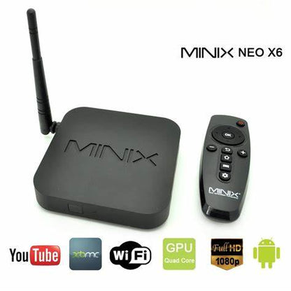 MPC BOX MINIX NEO-X6 ANDROID (USADA COMO NOVA)
