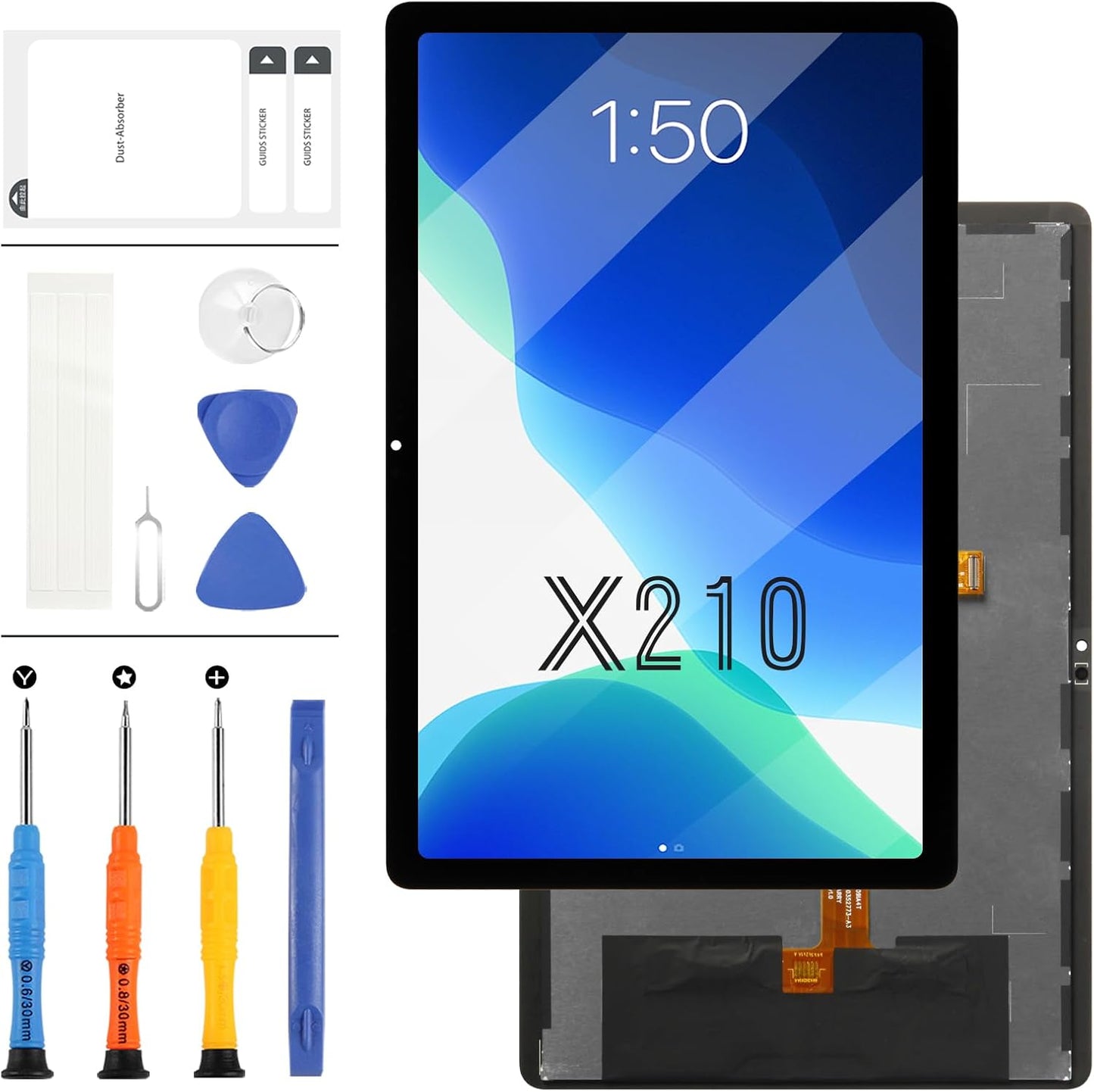 Ecrã LCD + Digitalizador para Samsung Galaxy Tab A9 / A9 Plus 10,9" (SM-X210 / SM-X215 / SM-X216B) – Preto