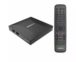 Recetor YokaTV IPx3 Android TV Box 4K UHD – Wi-Fi 6, 4 GB RAM, 64 GB Armazenamento