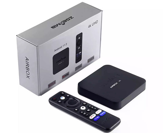 Zgemma Airbox Y1 Android TV 4K – Box Multimédia com Android TV