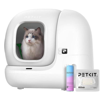 Caixa de Areia Autolimpante PETKIT Pura Max 2 Basic Kit – xSecure, App PETKIT e Capacidade Extragrande