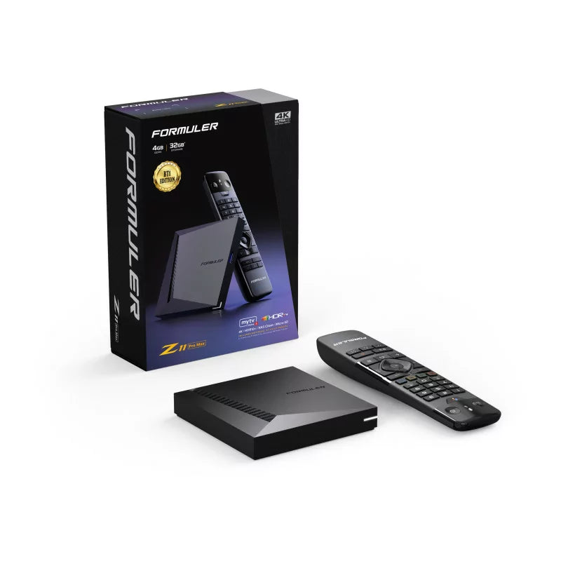 Formuler Z11 Pro Max BT1 Edition – MyTV Online 3 – 4GB/32GB – Box IPTV – Android 4K