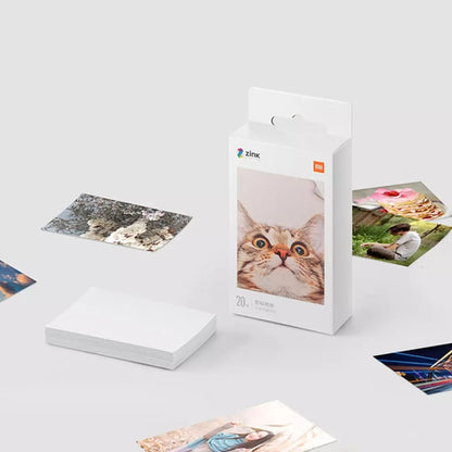 Papel Fotográfico Xiaomi Mi Portable Photo Printer 2x3.
